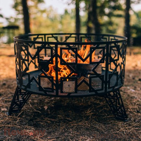 Костровая чаша Искры костра Муар (4мм) фото 4