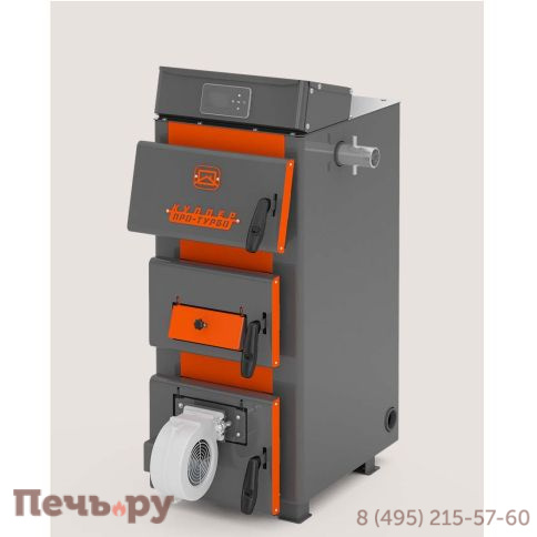 Котел твердотопливный Теплодар Куппер ПРО Турбо 16 фото