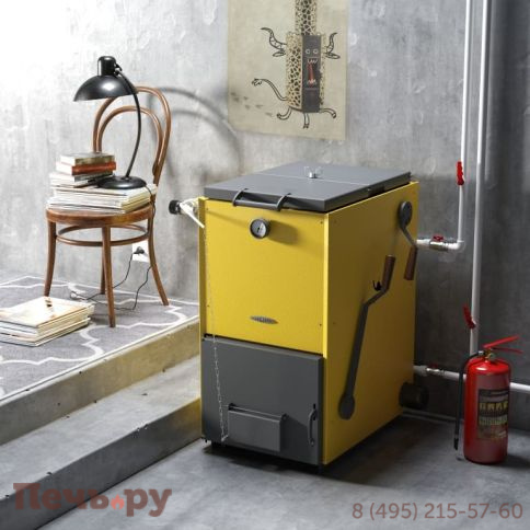 Котёл ТМФ Цельсий Автоматик 20кВт АРТ под ТЭН желтый фото 3