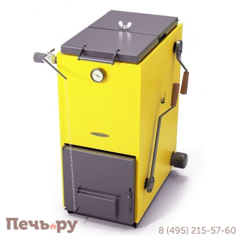 Котёл ТМФ Цельсий Автоматик 20кВт АРТ под ТЭН желтый фото