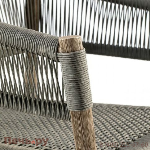 Кресло деревянное плетеное Ethimo Kilt KIPDT5RCD фото 5