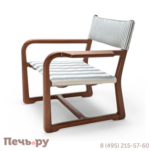 Кресло деревянное с обивкой Exteta LPIDC02 фото