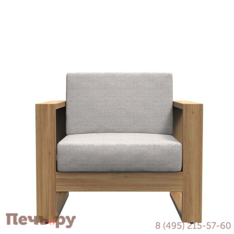Кресло деревянное с подушками Janus et Cie Matisse Teak JNS/759-95-112/T-CUS фото 4