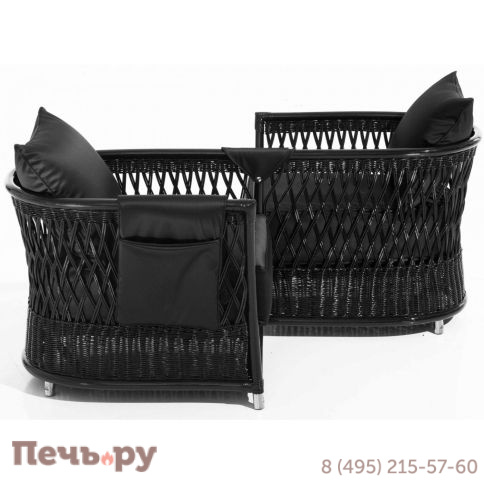 Кресло двухместное DFN Vega фото