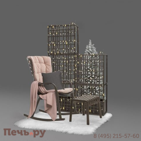 Кресло-качалка пластиковое с подушкой Gardeck Nardi Folio 003/403005300004/4029853 фото 4