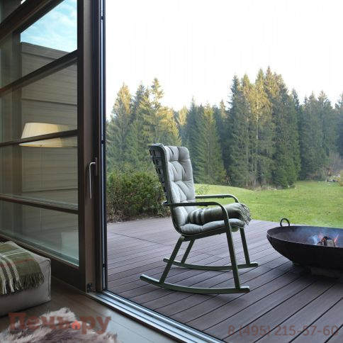 Кресло-качалка пластиковое с подушкой Gardeck Nardi Folio 003/403005300004/4029853 фото 5