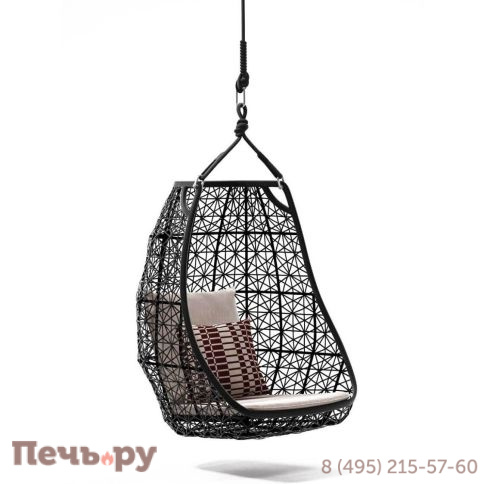 Кресло-качели плетеное Kettal Maia фото