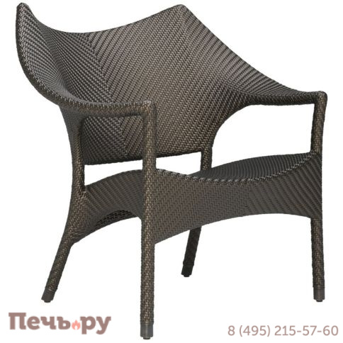 Кресло лаунж плетеное Janus et Cie Amari JNS/736-10-111/B фото