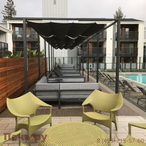 Кресло лаунж плетеное Janus et Cie Amari JNS/736-10-111/P фото 2