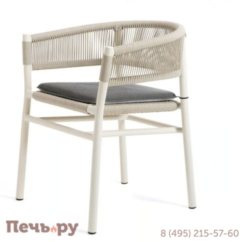 Кресло металлическое плетеное Ethimo Kilt фото 8