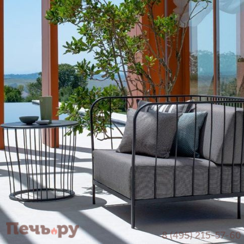 Кресло металлическое с подушками EMU Cannole фото 2