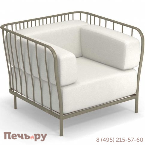 Кресло металлическое с подушками EMU Cannole фото 6