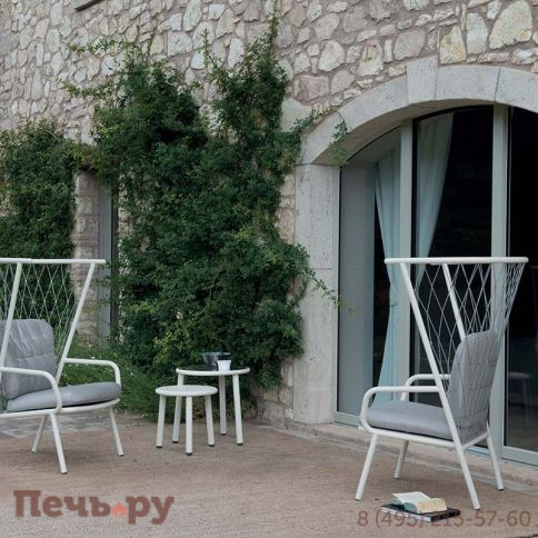 Кресло металлическое с подушками EMU Nef фото 3