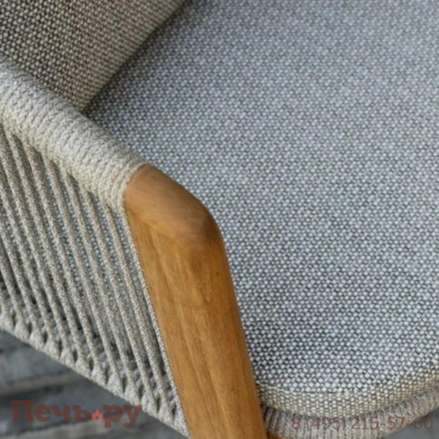 Кресло обеденное Brafritid Avesta тик/алюминий фото 7