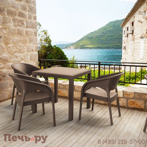 Кресло пластиковое плетеное Panama 234/808-0098 фото 4