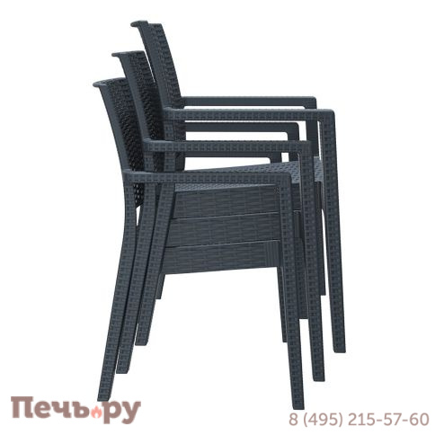 Кресло пластиковое плетеное Siesta Contract Ibiza 234/810-3211 фото 19