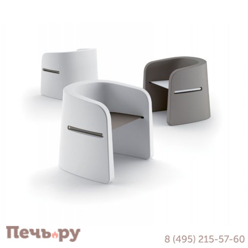 Кресло пластиковое с обивкой Plust Talea фото 4