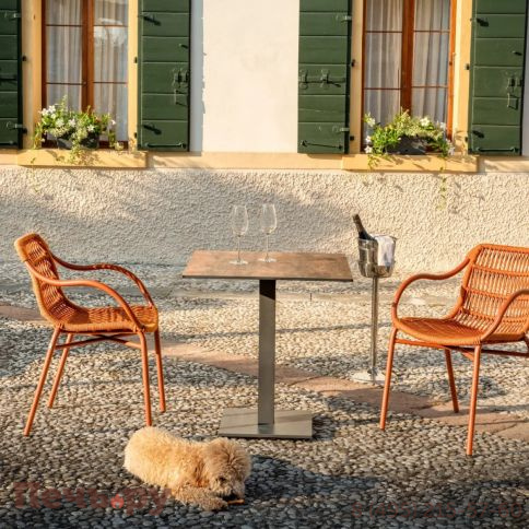 Кресло плетеное Felicita Leaf FEL/711/BCO фото 3