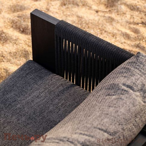 Кресло плетеное мягкое Snoc Ralph Nightfall фото 5