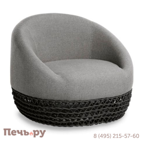 Кресло плетеное с обивкой Felicita Tonga фото