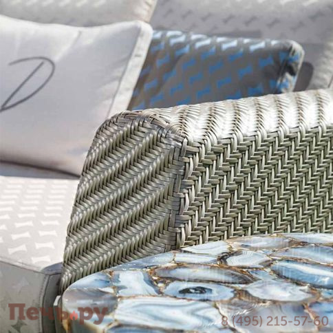 Кресло плетеное с подушками DFN Twilight фото 4