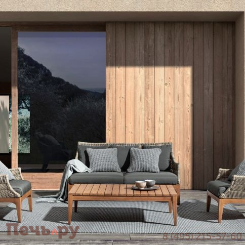 Кресло плетеное с подушками Garden Relax Keilani фото 2