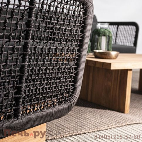 Кресло плетеное с подушками Garden Relax Xylia фото 6