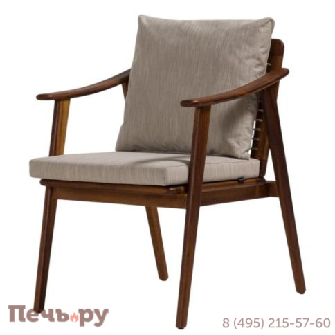 Кресло плетеное с подушками Gardenius Harley фото