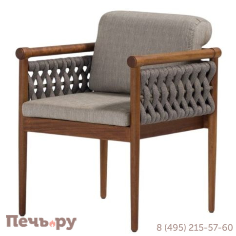 Кресло плетеное с подушками Gardenius Knob фото
