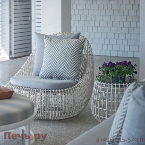 Кресло плетеное с подушками Janus et Cie Vino фото 6