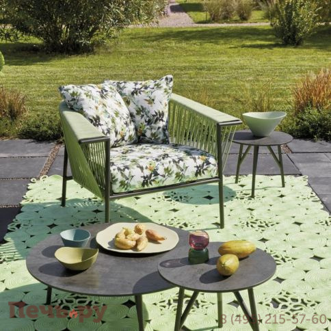 Кресло плетеное с подушками Robertirattan Corolle фото 2