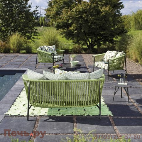 Кресло плетеное с подушками Robertirattan Corolle фото 3