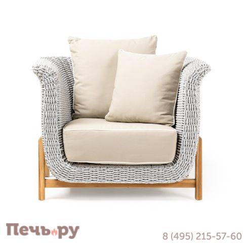 Кресло плетеное с подушками RosaDesign Zante фото 4