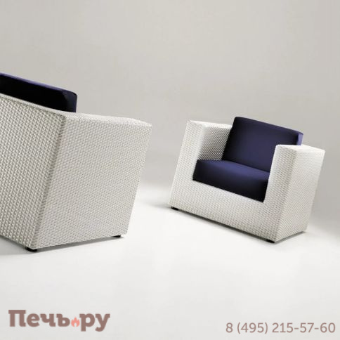 Кресло плетеное с подушкой DFN Bahia фото 4