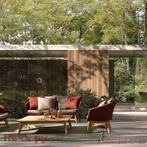 Кресло плетеное с подушкой Garden Relax Coachella 0804778 фото 2