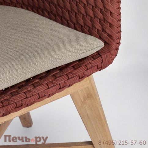 Кресло плетеное с подушкой Garden Relax Coachella фото 11