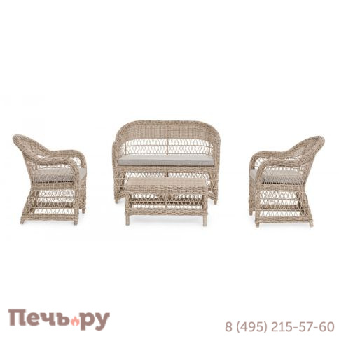 Кресло плетеное с подушкой Garden Relax Jupiter фото 3