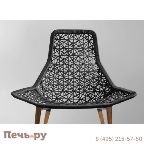 Кресло плетеное с подушкой Kettal Maia фото 5