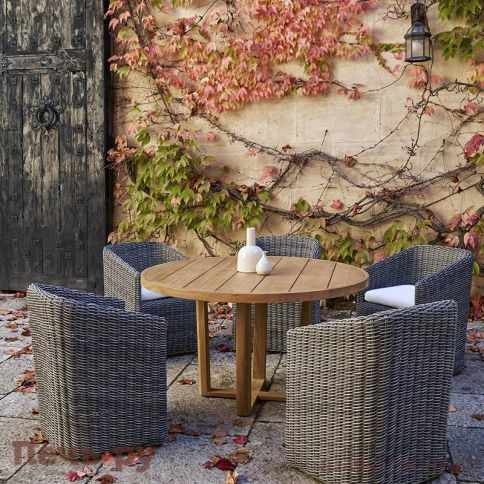 Кресло плетеное с подушкой Point Heritage фото 9