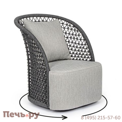 Кресло плетеное вращающееся Garden Relax Cuyen фото 9