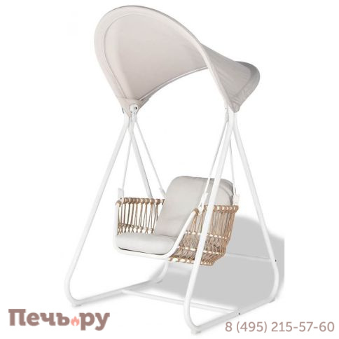 Кресло подвесное плетеное Grattoni Bari фото