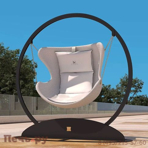 Кресло подвесное плетеное с подушками DFN Aldebaran фото 11
