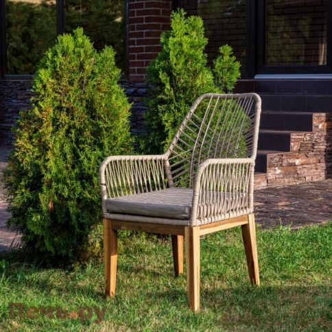 Кресло Royal Family CHLOE бежевое фото