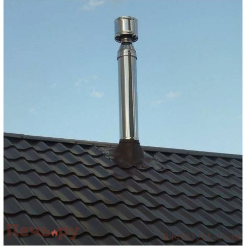 Мастерфлеш (кровельный проходник) №6 (200-280мм) силикон угловой фото 11