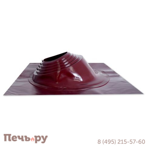 Мастерфлеш (кровельный проходник) для дымохода Aston № 6 (д.200-280мм 600х600мм) угловой, силикон фото 8