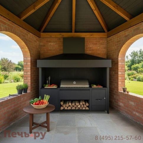 Уличная гриль кухня Астов №10 фото