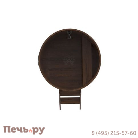 Купель BentWood круглая из дуба, d=1.17 м,  толщина стенок - 2,6 см фото 15