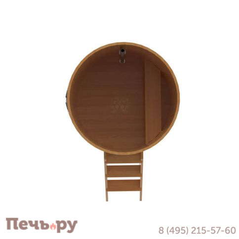 Купель BentWood круглая из лиственницы, d=1.17 м,  толщина стенок - 2,8 см фото 12