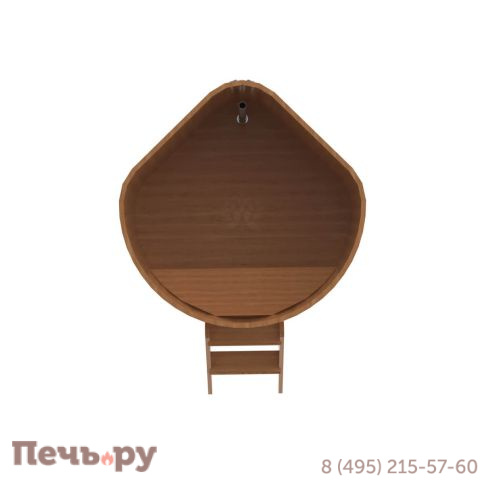 Купель BentWood угловая из дуба, 1,19Х1,19,  толщина стенок - 2,6 см фото 9
