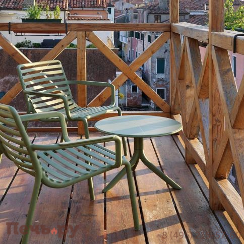 Лаунж-кресло пластиковое Gardeck Nardi Doga Relax 003/4025616000 фото 2